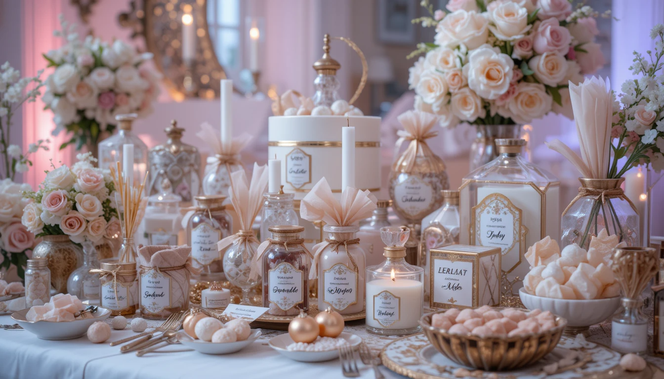Artisan wedding favors