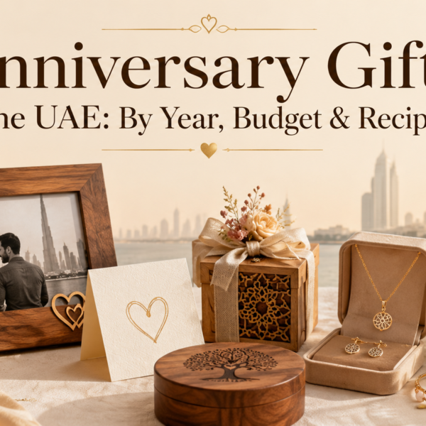 blog anniversary gifts in the uae by year, budget & recipient