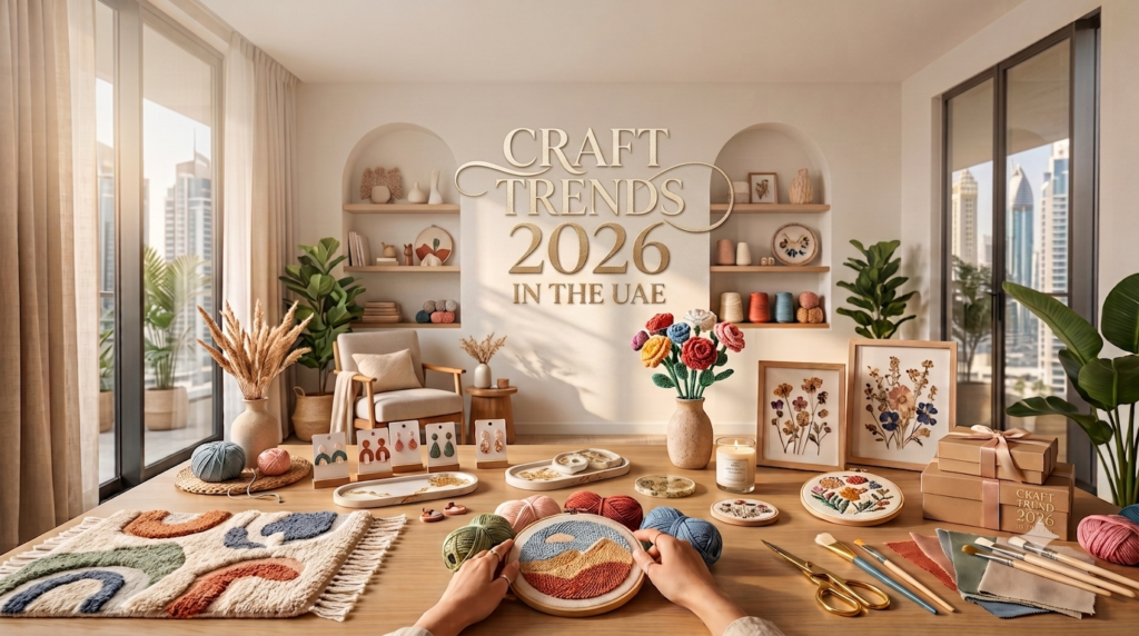 Craft Trends 2026 In The UAE: 15 Handmade & DIY Ideas Everyone Needs To Try craft