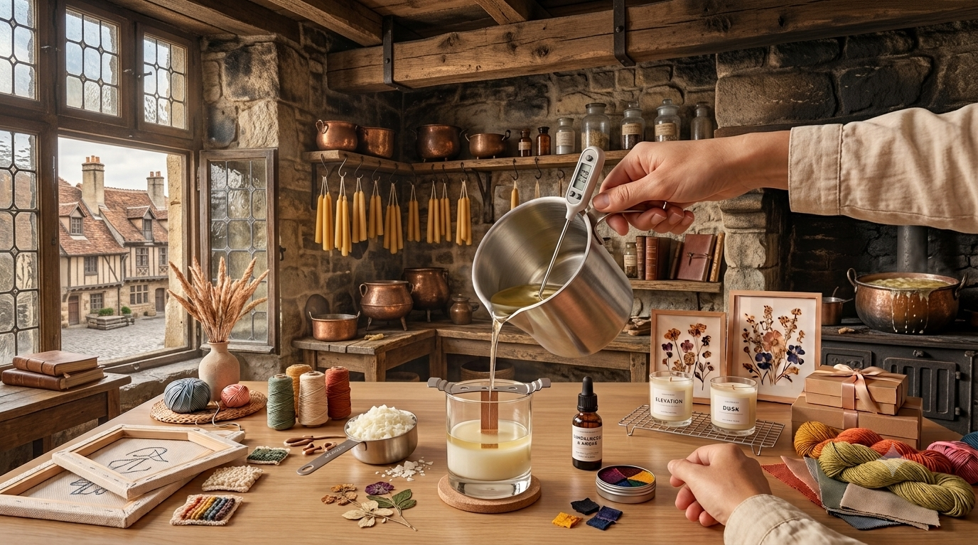 Craft Trends 2026 In The UAE: 15 Handmade & DIY Ideas Everyone Needs To Try handmade candles