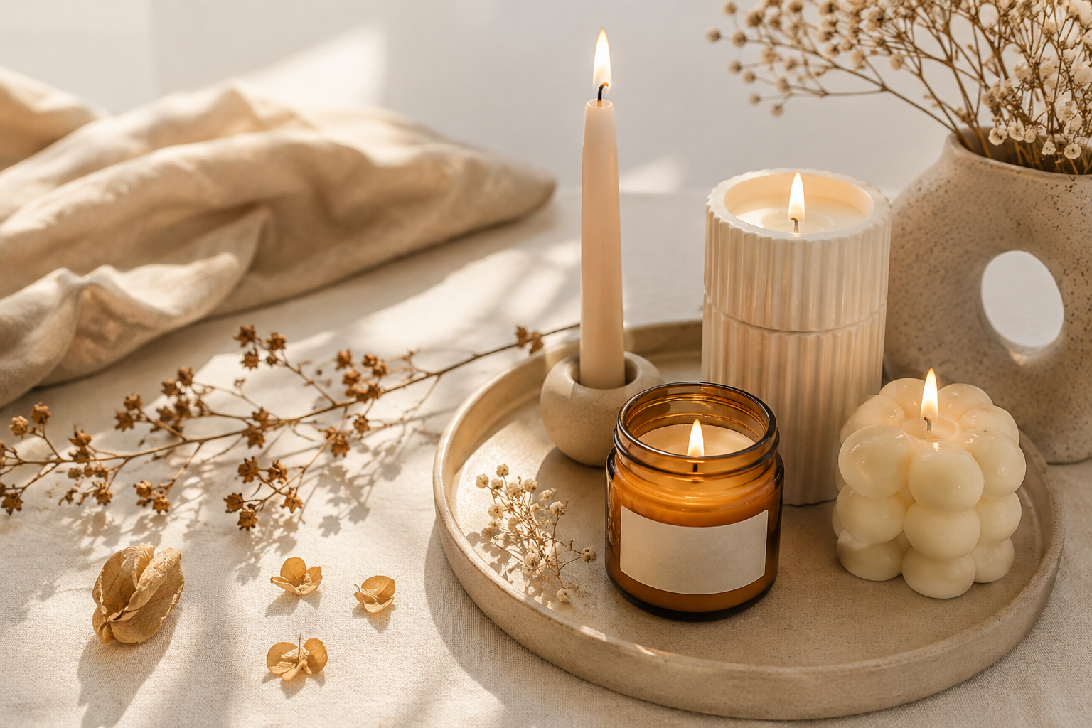 handmade candle